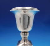 HP English Sterling Silver Candlestick Pair 8" Tall x 2 3/4" (#4844)