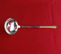 Larkspur by Wallace Sterling Silver Soup Ladle HHWS  Custom Made 10 1/2"