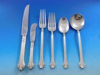 Silver Plumes by Towle Sterling Silver Flatware Set for 8 Service 50 pieces