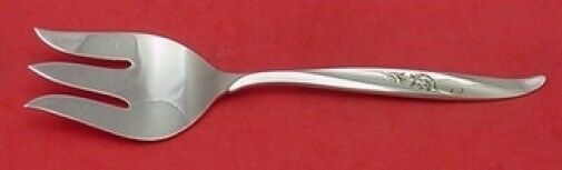 Rose Ballet by International Sterling Silver Cold Meat Fork 8 5/8"