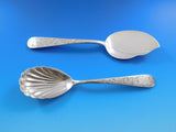 Old Maryland Engraved by Kirk Sterling Silver Flatware Set Service 50 pcs Dinner