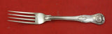 Richard Poulden English Georgian Sterling Silver Dinner Fork London 1824 8 1/4"