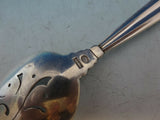 Acorn by Georg Jensen Sterling Silver Loose Tea Straining Spoon Pierced 6 1/4"