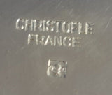 Christofle Silverplate"Unie" Cocktail Plate with Box (#1531)