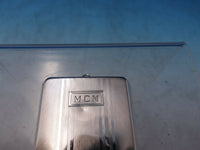 Art Mfg Co Sterling Silver Compact for Chatelaine #55 w/ Vertical Lines (#6502)