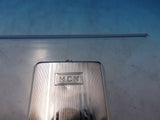Art Mfg Co Sterling Silver Compact for Chatelaine #55 w/ Vertical Lines (#6502)