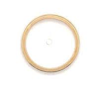 14k White and Yellow Gold Wedding Band Ring Jewelry Size 6 (#J5881)