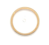 14k White and Yellow Gold Wedding Band Ring Jewelry Size 6 (#J5881)