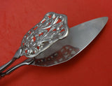 Rose Point by Wallace Sterling Silver Pastry Tongs HHWS  Custom Made 9 7/8"