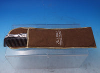 Webster Art Nouveau Sterling Silver and Tortoise Shell Comb with Woman (#7248)