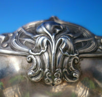 Iris by Whiting Sterling Silver Fruit Bowl #6358 2" x 9" 11.2 ozt c.1950 (#5656)