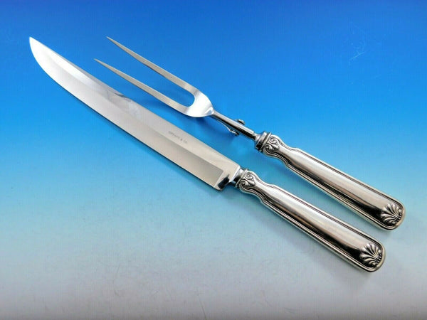 Shell and Thread by Tiffany and Co. Sterling Silver Roast Carving Set 14 1/4"