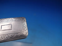 Joseph Willmore English Georgian Sterling Silver Vinaigrette Birmingham (#6740)