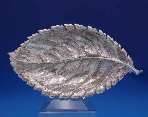 Buccellati Gianmaria Italian Sterling Silver Dish Oak Leaf Jagged Form (#7029)