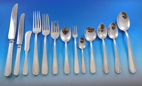 Calvert by Kirk-Stieff Sterling Silver Flatware Set Service 110 pieces Dinner