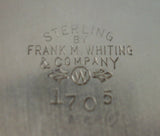 Frank Whiting Sterling Silver Tea Tray with Handles in Border #1705 (#2743)