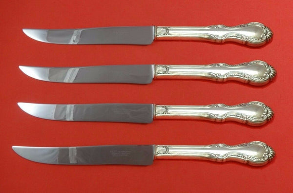 Southern Colonial by International Sterling Steak Knife Set Texas Sized Custom