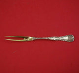 Wave Edge by Tiffany and Co Sterling Silver Bon Bon Fork GW Long Tines 6" Rare