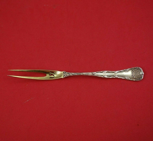 Wave Edge by Tiffany and Co Sterling Silver Bon Bon Fork GW Long Tines 6" Rare