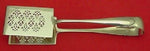Queen Anne By Tiffany Sterling Asparagus Serving Tong Pierced 1 Side 8 1/2"