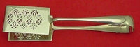 Queen Anne By Tiffany Sterling Asparagus Serving Tong Pierced 1 Side 8 1/2"