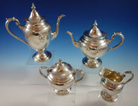 Puritan by Gorham Sterling Silver Tea Set 4pc (#2509)