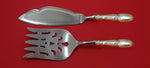 Broom Corn by Tiffany and Co Sterling Silver Fish Serving Set 2 Piece Custom