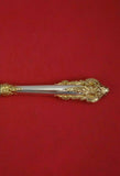 Grande Baroque Gold Accents by Wallace Sterling Silver Master Butter HH 6 3/4"