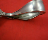 Reed and Barton Sterling Silver Baby Spoon Bent Handle w/ Acid Etched Cat 3 5/8"