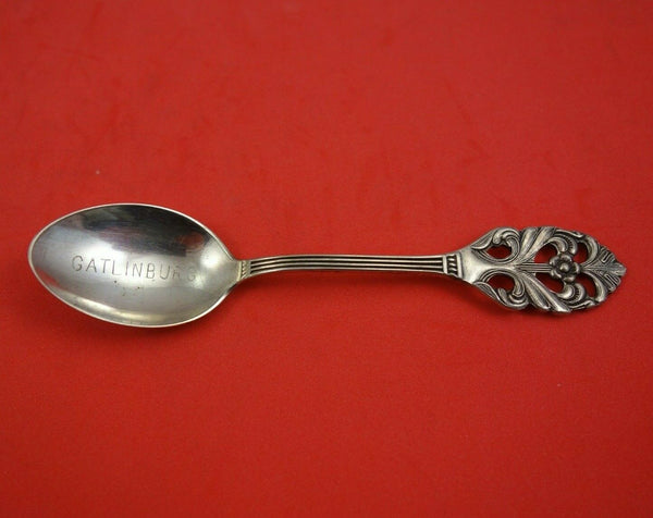 Viking Rose by Th. Marthinsen Norwegian .830 Silver Demitasse Spoon "Gatlinburg"