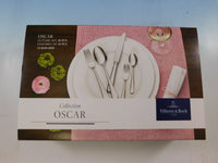 Oscar   Stainless Steel Flatware Set Service for 12 New 60 pcs