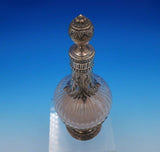 Marie Antoinette by Boulenger French Sterling Silver Glass Liquor Bottle (#4914)