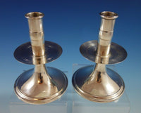 Governor Winslow by Tuttle Sterling Silver Candlestick Pair #950 (#2379)