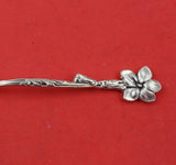 Floral by Tiffany and Co Sterling Silver Demitasse Spoon with Violet 4" Heirloom