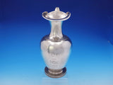 Whartenby & Co. Coin Silver Wine Ewer Philadelphia Beaded Dated 1855 (#3591)