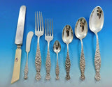 Number 3 by Duhme Sterling Silver Flatware Set Service 92 pieces circa 1885