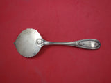 Olive by Farrington & Hunnewell Coin Silver Buckwheat Server w/ flowers  8 1/4"