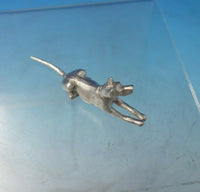 Sterling Silver Paperweight "German Shepherd" 3/4" x 2 1/2" .7 ozt. (#5904)