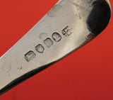 Peter and William Bateman English Sterling Silver Berry Spoon GW Embossed Fruit