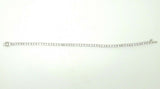14k White Gold 4.5ct Genuine Natural Diamond Tennis Bracelet (#J3693)