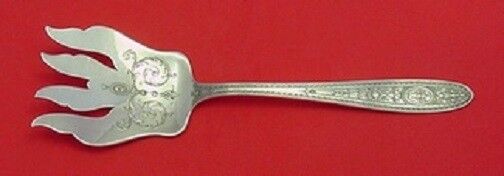 Wedgwood By International Sterling Silver Salad Serving Fork AS 8 3/4"