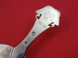 Butterfly by Frigast Sterling Silver Tea Strainer Dated 5/3/1915 5 3/4"