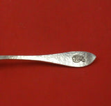 Antique Hammered by Shreve Sterling Silver Serving Spoon Pcd Applied Mono "G"