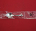 Rose Point by Wallace Sterling Silver Baby Spoon factory sealed 4 1/2"