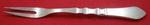 Continental by Georg Jensen Sterling Silver Meat Fork HH AS Large 9 1/2" Rare
