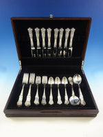 New Kings by Roden Canada Sterling Silver Flatware Set For 8 Service 40 Pcs