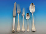 Milano by Clementi Buccellati Italy 800 Silver Flatware Set Service 35 pcs