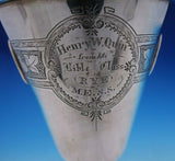Medallion by Gorham Sterling Silver Goblet with Applied Medallions (#3876)