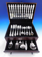 Irian by Wallace Sterling Silver Flatware Set 12 Service 66 Pcs Dinner Figural