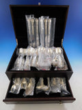 Chantilly by Gorham Sterling Silver Flatware Set for Service 46 pcs Dinner New